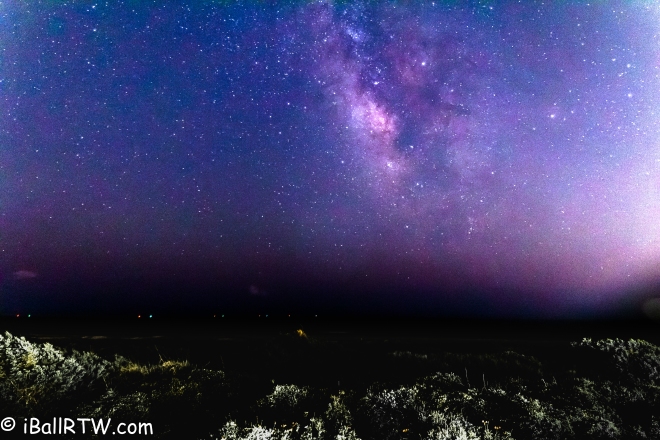 Milky Way after processing