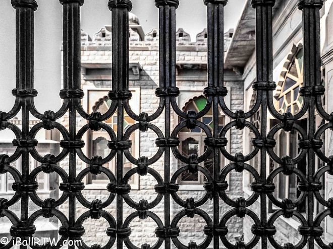 View from Hotel Khimsar Fort restaurant